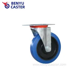 3/4/5inch Wear Resisting Industrial Rubber Caster Wheel